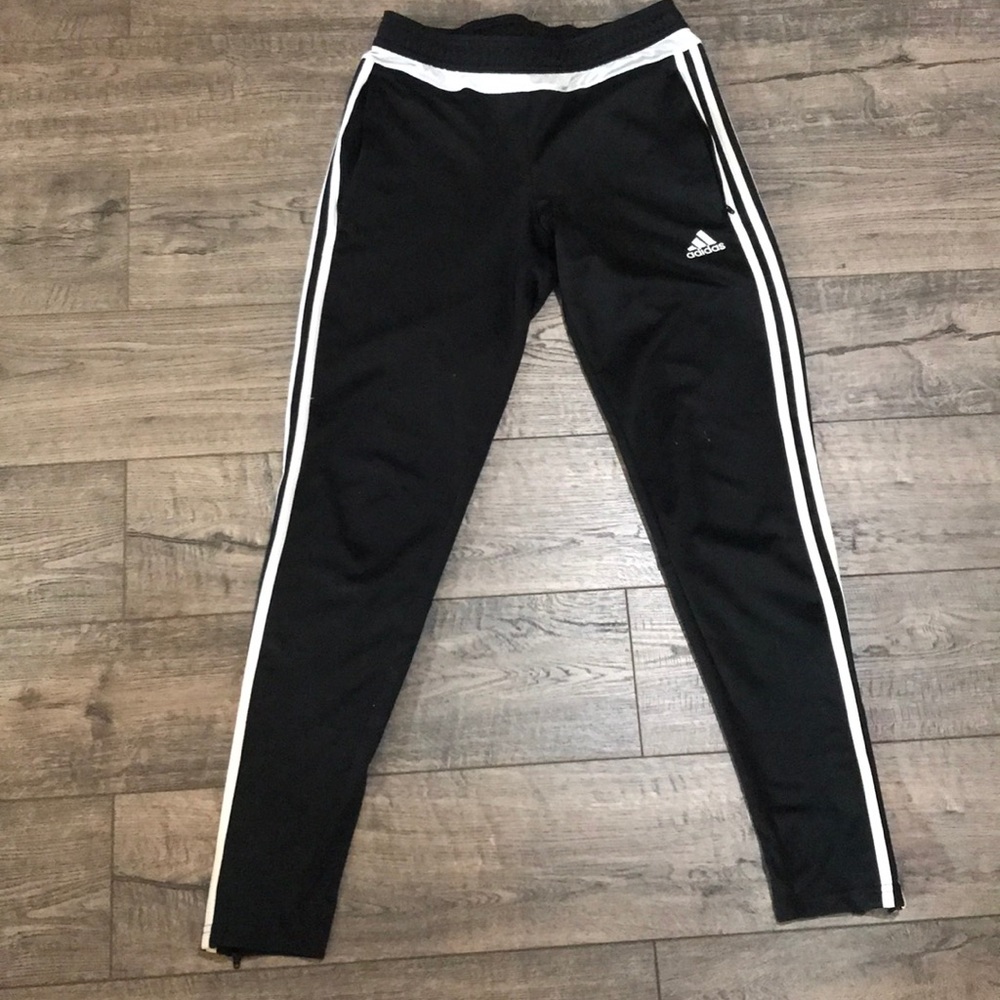 Black Adidas pants